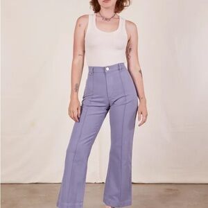 Big Bud Press Faded Grape western pants and wrap top set